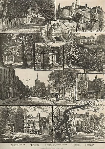 Rambling sketches of Hampstead in 1886